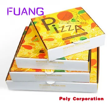 изготовленные на заказ дешевые коробки для пиццы по низкой цене 9 дюймов 16 дюймов с логотипом упаковка для пищевых коробок для душа