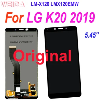 Оригинальный Для LG K20 2019 ЖК-дисплей с Сенсорным экраном, Дигитайзер в Сборе с Рамкой Для LG K20 LM-X120 LMX120EMW Замена ЖК-дисплея