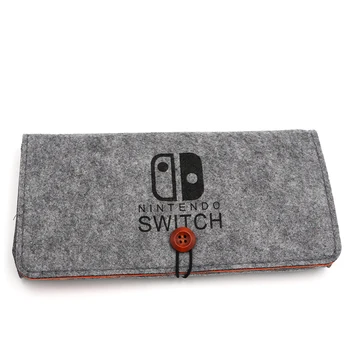 Портативная Фетровая Защитная сумка Для Nintendo Switch /Switch Lite Game Host, Чехол для Переноски Аксессуаров Nintendo Switch