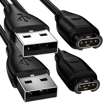 USB-кабель для зарядки Garmin Fenix 7 5 5X Plus 6 6S 6X Pro Зарядное Устройство Instinct Vivoactive 3 Venu Sq forerunner 945 245 255 Зарядное устройство