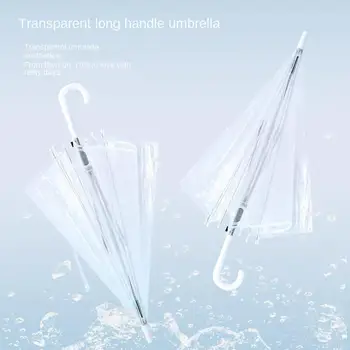 Оптовые прозрачные зонты -идеальное решение для дождливых дней Приобретайте одноразовые пластиковые зонты прямо сейчас