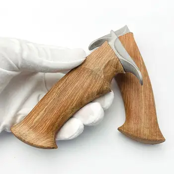 Материал с прямой рукояткой для ножа Из алюминиевого сплава, полуфабрикат из материала 
