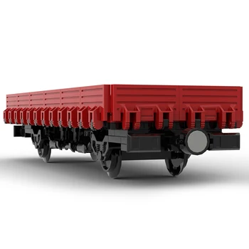 Авторизованный MOC-78926 Niederbordwagen Kklm Wagon Модель 152 детали, набор строительных блоков - статическая версия