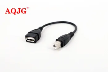 Мини Портативный USB 2,0 Разъем адаптера AF-B-Male AF-BM Конвертер для принтера Plug And Play