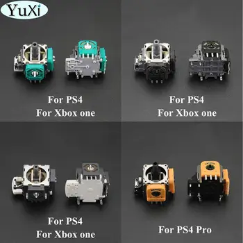 YuXi 2 шт./лот, 3D Джойстик, Джойстик для Sony, для PS4 Pro, Тонкий Контроллер, Рокер для XBox One, Аналоговые Сенсорные Джойстики