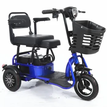 Оптовая Цена 600-Ваттный Свинцово-Кислотный Электрический Трехколесный Велосипед На Трех Сиденьях и 3 Колесах Электромобиль Для Взрослых