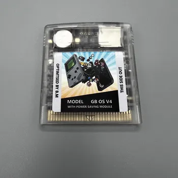 2750 игр в одном игровом картридже OS V4 на заказ для gameboy-версия с энергосбережением для игровой консоли DMG GB GBC GBA.