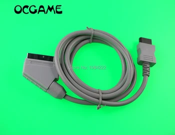 OCGAME Хорошее качество Высокое качество 180 см RGB Scart кабельный шнур для Wii/wii u PAL 10 шт./лот
