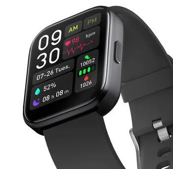 2023 Новые мужские и женские часы 1,69 дюйма Bluetooth-вызов, частота сердечных сокращений, спортивные умные часы для Xiaomi Huawei Samsung