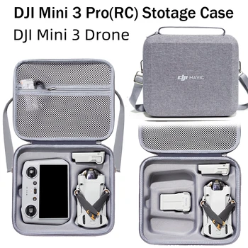 Сумка для хранения DJI Mini 3 Pro /Mini 3, Универсальная сумка через плечо, Чехол для переноски Mini 3 RC и RC N1, Защитная коробка, Аксессуары, чехол