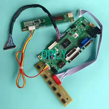 ЖК-дисплей Панель Драйвер Платы Контроллера Подходит LTN141XA LTN141XB VGA DVI HDMI-Совместимый 1024*768 DIY Kit 1CCFL 30 Pin LVDS 14,1 