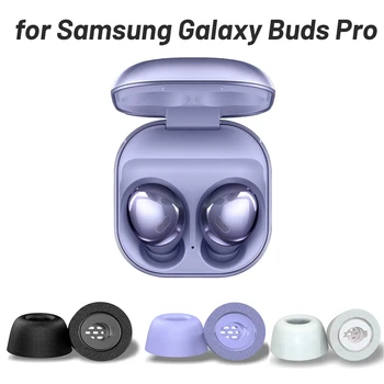 Сменные Ушные Вкладыши с эффектом Памяти для Samsung Galaxy Buds Pro, Овальный Колпачок Для наушников с Шумоподавлением, Противоскользящие Наушники