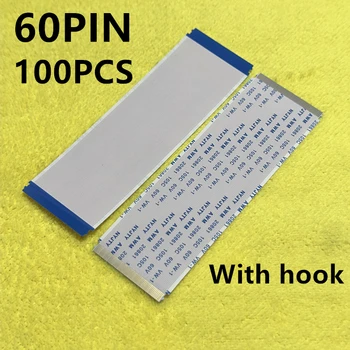 Кабель логической платы с позолоченной платой и 60-контактным крючком с той же стороны, с шагом 0,5 мм, 100 штук