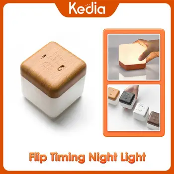 Светодиодный ночник Kedia Timing, креативные настольные лампы для зарядки через USB, Энергосберегающие ночные светильники для гостиной, украшения спальни