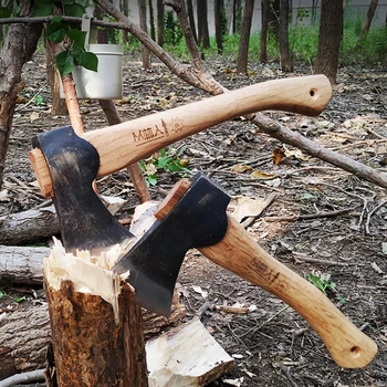 Топор для кемпинга на открытом воздухе BC инструмент Топор нож из цельнометаллической плотницкой древесины для рубки дерева Горный ручной топор