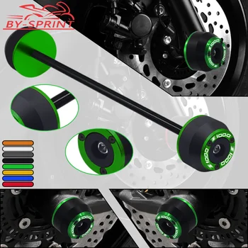 Модифицированный слайдер для крушения вилки передней оси для Kawasaki Z1000 z1000 Z 1000 2003-2016, Защитная накладка для мотоциклетных колес BYSPRINT