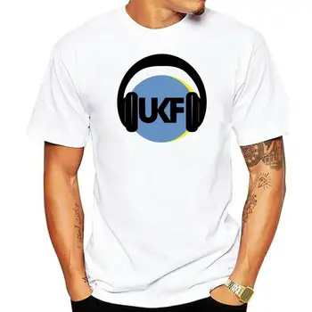 Новый мужской UKF DUBSTEP DRUM And BASS ФЕСТИВАЛЬ skrillex datsik nero flux pavilion Хип-хоп мужская футболка рок Унисекс модная футболка