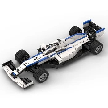 Авторизованный набор MOC-47392 2202parts Racing FW43 для гонок на Суперкарах Формулы 1/8 в масштабе MOC - By Lukas2020