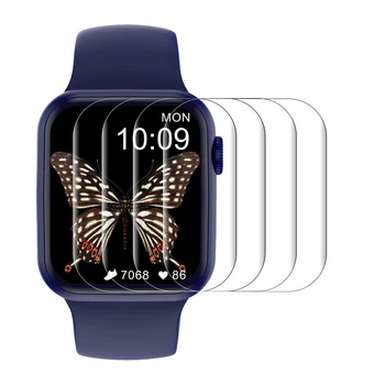 Защитная пленка для экрана Смарт-часов Apple Watch Iwo W13 W37 Pro Серии Dt100 Pro Max Smartwatch Без Стекла Прозрачная Полная Защитная пленка