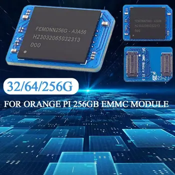 1 шт. Для Orange Pi 32/64/256 ГБ Модуль EMMC Защита от отключения питания Сильная Совместимость Обратная совместимость с EMMC4.41/45/50