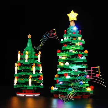 Веселое Рождественское украшение, светодиодный комплект Kyglaring для 40573, набор для освещения рождественской елки, игрушки 