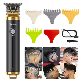 surker электрический триммер для волос, USB перезаряжаемая машинка для стрижки, масляная машинка для стрижки головы, парикмахерская машинка для стрижки волос, отбеливающая стрижка волос налысо