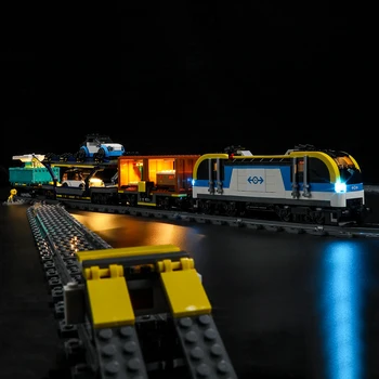 Комплект светодиодных ламп Lightaling для грузового поезда 60336, набор строительных блоков (не включает модель)  Кирпичи, игрушки для детей