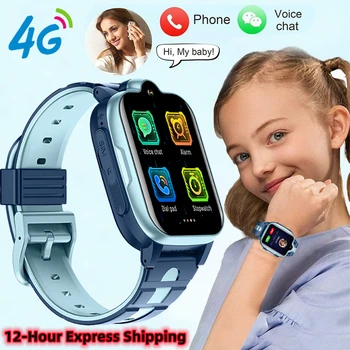 4G Детские смарт-часы GPS SOS HD Видеозвонок, Умные часы, отслеживание местоположения SIM-карты, детские водонепроницаемые часы для XIAOMI