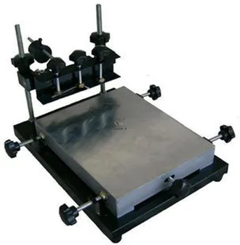 коммерческая небольшая станция ручной трафаретной печати SMT станция ручной печати паяльной пастой машина для трафаретной печати