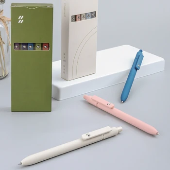 Карандаши Гелевые ручки Эстетические шариковые ручки для студентов, мальчиков, девочек, канцелярские подарки