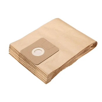 10 шт. одноразовых бумажных пылесосов, замена мешка для сбора пыли для пылесоса Karcher T14/1 9.755-253.0