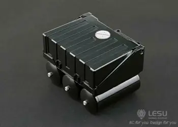 Коробка для оборудования Аккумуляторного бака LESU Металлическая для 1/16 Радиоуправляемого самосвала, Аксессуары для тягачей Th16707-SMT3