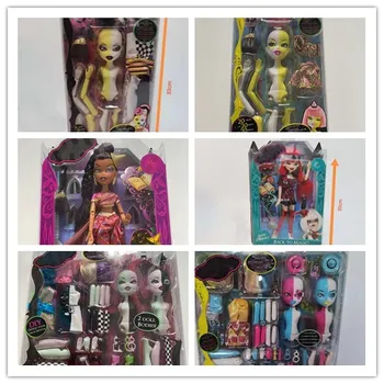 Оригинальные куклы с 3D глазами, девочка-мутант, Bratzillaz, Модные волосы, смешанная кожа, 11 суставов, BratzDoll, красивый лучший подарок