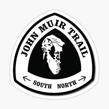 John Muir Trail, 5 шт., автомобильные наклейки для бутылок с водой, Забавный декор, детский мультфильм, Милое Искусство, наклейки на холодильник, багаж, мотоцикл