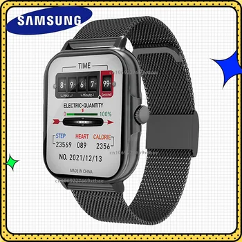 Новые Samsung Smart Watch L21PLUS Спортивные часы HD Голосовой ассистент Браслет для измерения артериального давления и частоты сердечных сокращений IP67 Дистанционное управление Фотосъемка