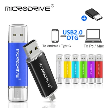 USB Флэш-накопители OTG Pen Drive USB Stick 16gb 32gb 64gb 128gb Флешка Флэш-диск для Android Micro/ПК/Автомобиля/телевизора