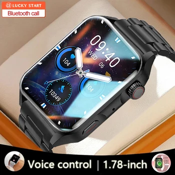 2023 Новые Смарт-часы с NFC Для Мужчин, AMOLED HD Экран, всегда отображающий время вызова по Bluetooth, IP68, Водонепроницаемые Смарт-часы Для Женщин, Huawei