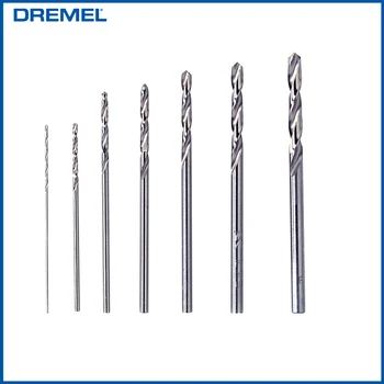 Dremel 628-01 Прецизионный Набор сверл из 7 предметов 0,8 мм-3,2 мм Многоцелевые Сверла для деревообработки Работают С электрической шлифовальной машиной Dremel