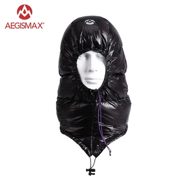 AEGISMAX Outdoor Urltra-Легкая шапка из гусиного пуха для спального мешка-конверта
