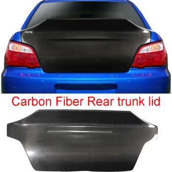 Для Subaru Impreza WRX-STI 2002-2007 Годов Модификация крышки заднего багажника из углеродного волокна
