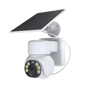 2MP 1080P Ubox App Солнечная Энергия Беспроводная PTZ IP/4G Камера AI Гуманоидное Обнаружение Движения Автоматическое Отслеживание Безопасности CCTV Радионяня