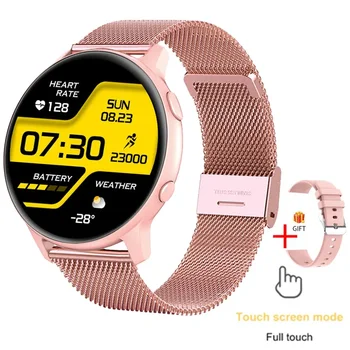 Новые Смарт-часы Мужские с Полным Сенсорным экраном, Спортивные Фитнес-Часы IP67, Водонепроницаемые Bluetooth Для Android ios, умные часы Для Мужчин + коробка