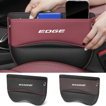 Для Ford Edge, Коробка для хранения автокресел, Органайзер для зазора между сиденьями, Боковая сумка для сиденья, Зарезервированное отверстие для зарядного кабеля, Автомобильные аксессуары