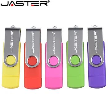JASTER USB 2,0 Смартфон Android OTG USB Флэш-Накопитель Ручка-Накопитель Для ПК Android Memory Stick 4 ГБ 8 ГБ 16 ГБ 32 ГБ 64 ГБ usb flash