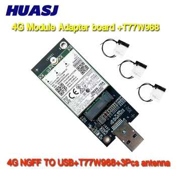 HUASJ T77W968 Для Dell DW5821e Модуль карты LTE Cat16 GNSS 4G WWAN для Lattitude 5420 5424 7424 Rugged Latitude 7400 / 7400 2- в