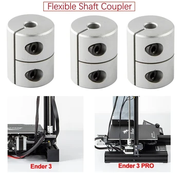 3D Принтер и станок с ЧПУ Гибкие муфты от 5 мм до 8 мм 4 шт. Гибкий соединитель вала для Ender 3 Pro/Ender 3/CR-10S