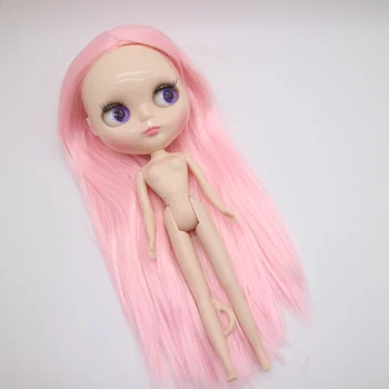 Бесплатная доставка обнаженная кукла Блит с волосами хорошего качества (POLK 47)