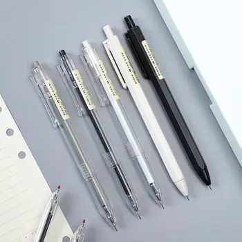 JIANWU 12 шт./компл. 0,35/0,5 мм Гелевая ручка в простом СТИЛЕ, черные чернила для студенческого письма, креативная нейтральная ручка, школьные принадлежности kawaii
