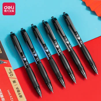 ручка для подписи 0,5 мм, Гелевая ручка с черными чернилами, для экзамена, высококачественная ручка, Принадлежности для школьников, канцелярские принадлежности для письма, канцелярские принадлежности