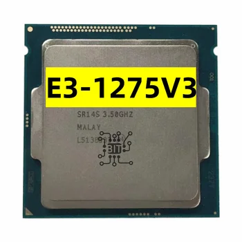 Подержанный процессор Xeon E3-1275V3 3,50 ГГц 8 М Четырехъядерный E3-1275 V3 Сокет 1150 Бесплатная доставка E3 1275 V3 E3 1275V3 cpu